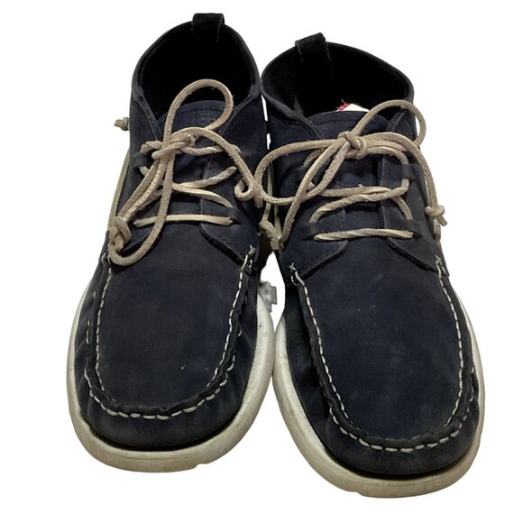 BLUE SUEDE UGG CHUCKA SHOES SZ 12 MOC BEACH LEATHER STYLE# 1001502 MENS - Picture 2 of 8